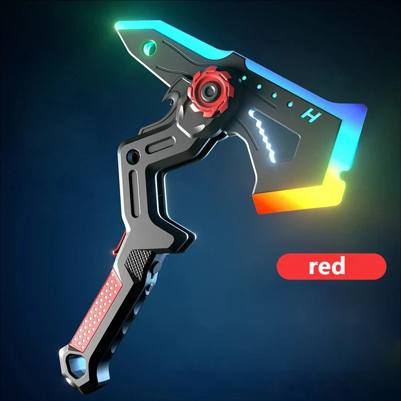 2-in-1 LED Light-Up Sword & Axe Toy – view 8