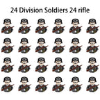 24PCS WWII Army Brick Figures – view 52