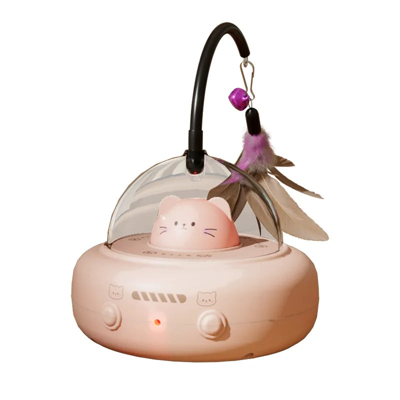 Automatic UFO Cat Teaser Toy – view 9