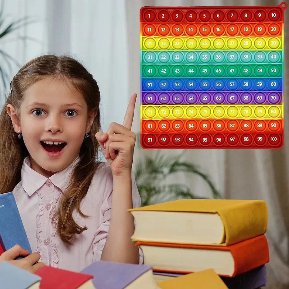 Rainbow 1–100 Number Fidget Toy – view 3