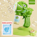 Electric Dinosaur Bubble Gun with Light – view 14