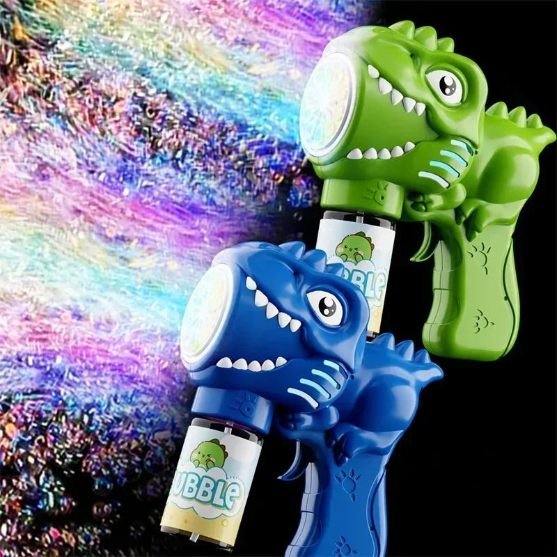 Electric Dinosaur Bubble Gun with Light – view 3