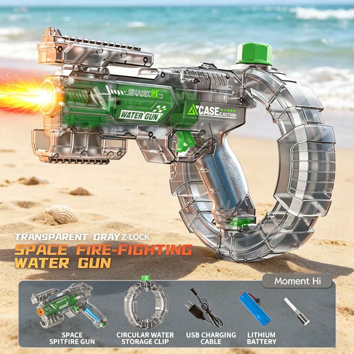 LED Ring Electric Water Blaster – view 8