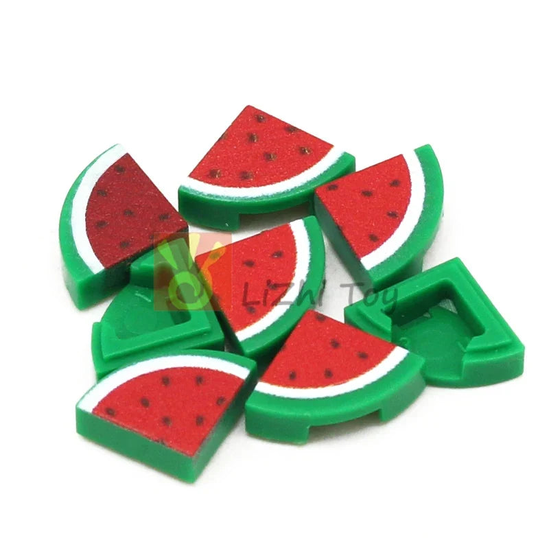 10PCS Brick Fruit Pattern Tiles – view 6