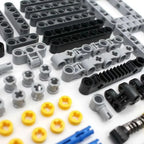 123PCS Technical Parts Set with Gears – view 2