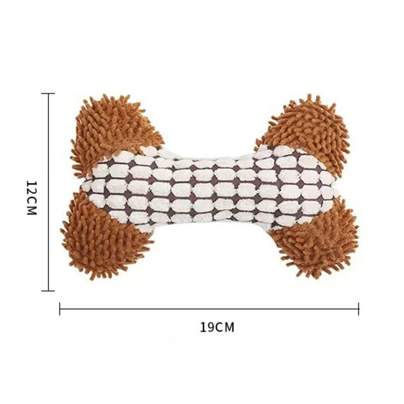 Squeaky Plush Dog Chew Toy – view 7
