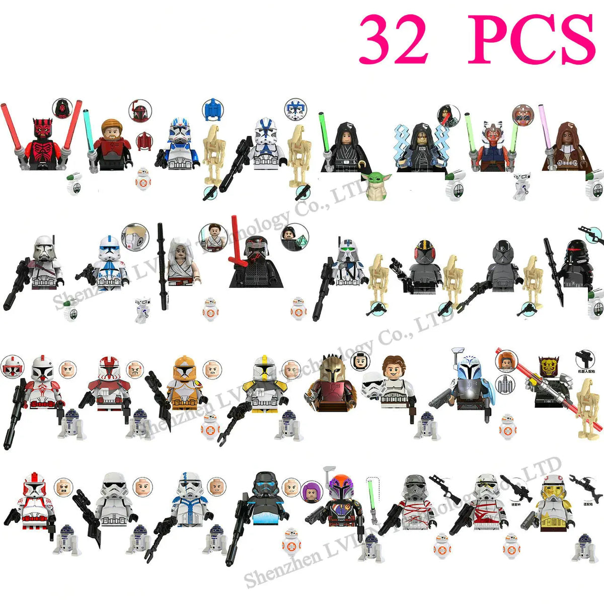 4cm Children Anime Figure Hero Building Blocks Kid Gift Assembling Toy Model Characters Figurine Bricks Boy Child Children Ninja