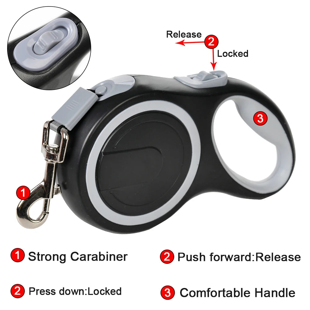 Retractable Dog Leash 5m & 8m – view 4