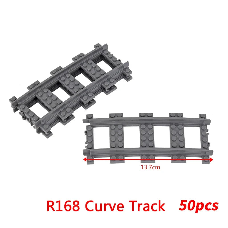 Brick Train Curve Track Parts – view 55