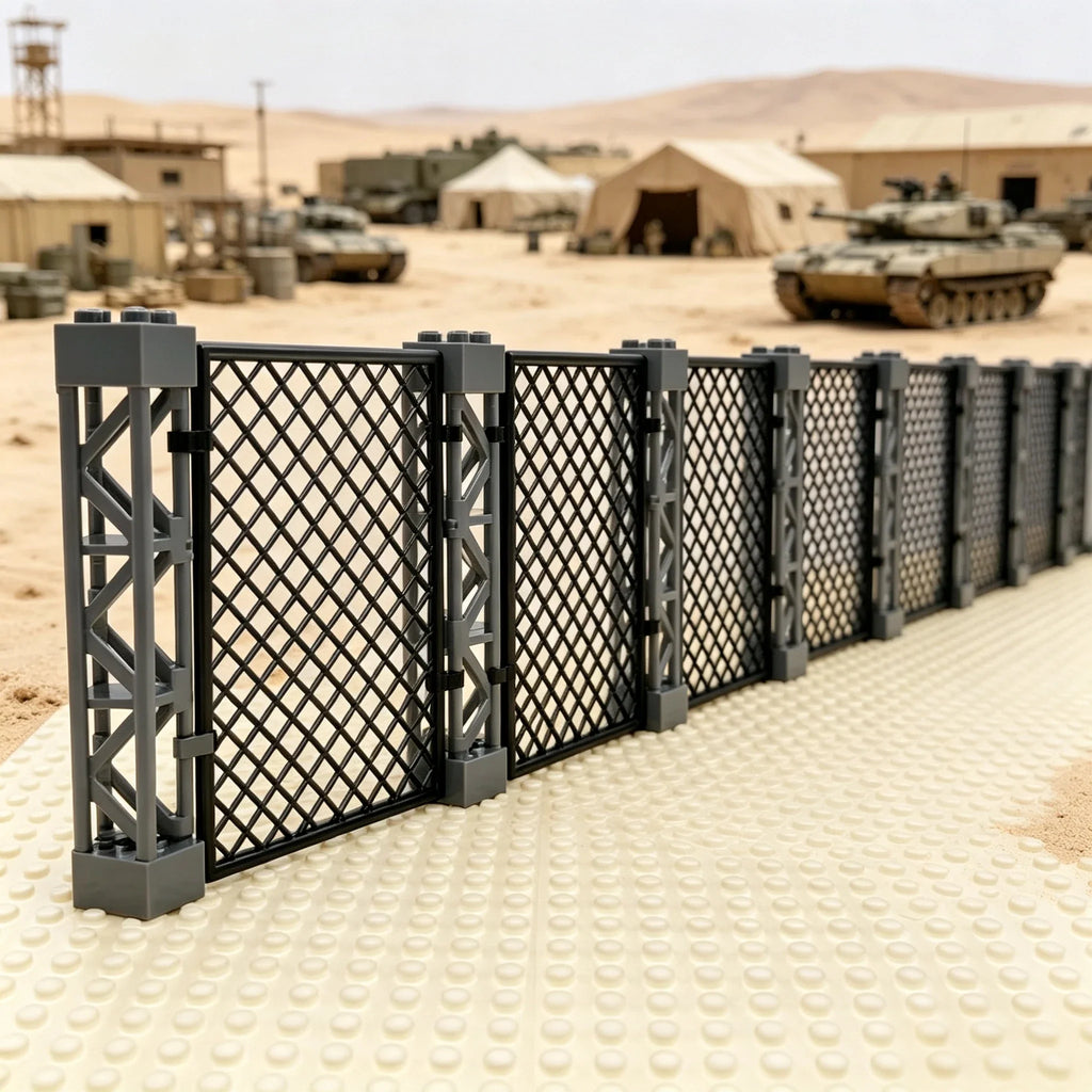 Brick Camouflage Net & Mesh Fence Parts – view 2