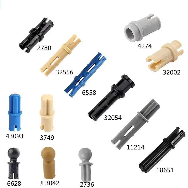 Technical Pins & Axle Connectors Bulk