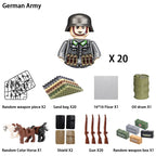 WWII Soldier Building Block Figures – view 46