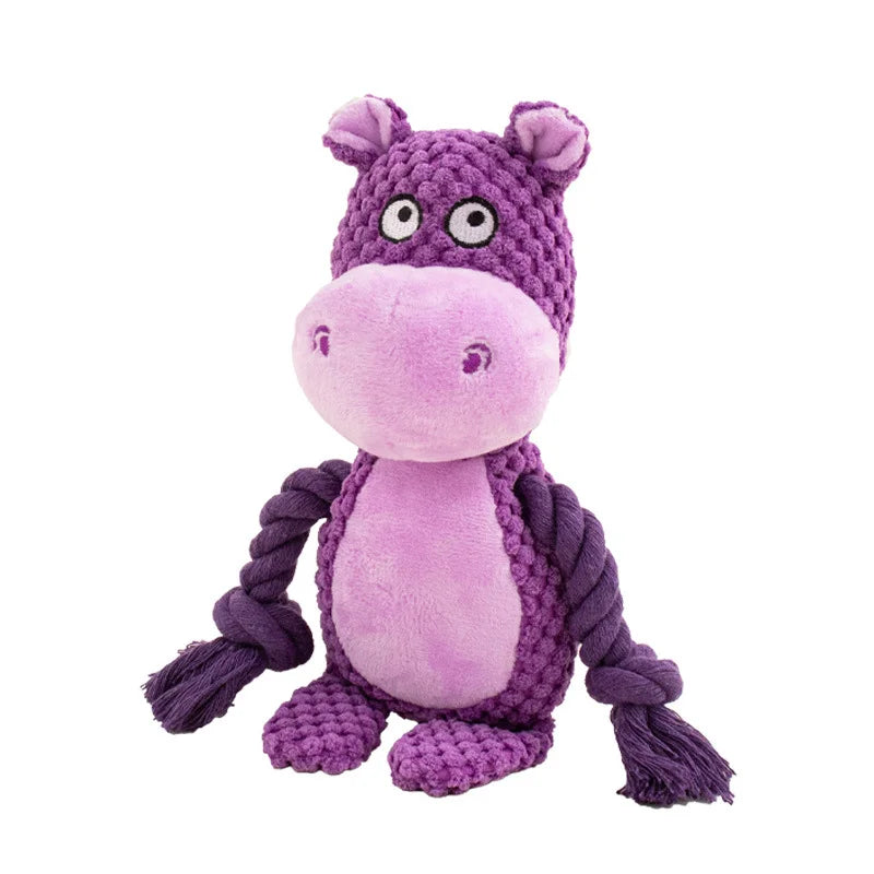 Cute Animal Rope Dog Toy – view 7