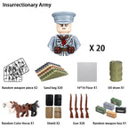 WWII Soldier Building Block Figures – view 43
