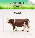 Realistic Cattle Cow & Bull Figurines – view 7