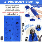 Quick-Drying Microfiber Dog Towel – view 6