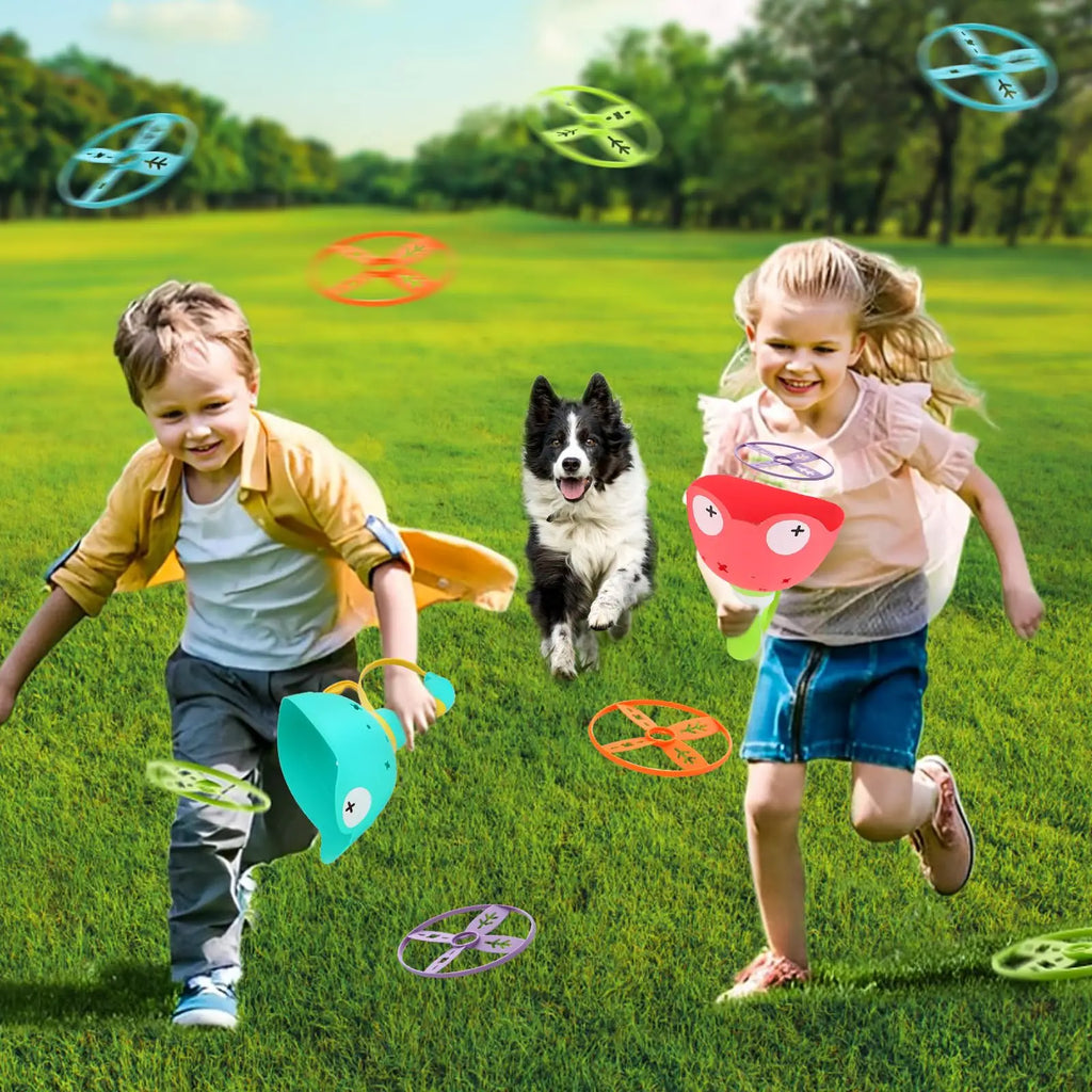 Flying Disc Launcher Outdoor Toy – view 4