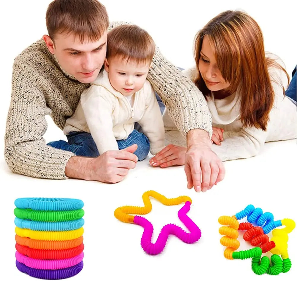Pop Tubes Fidget Toys (8 Pack) – view 3
