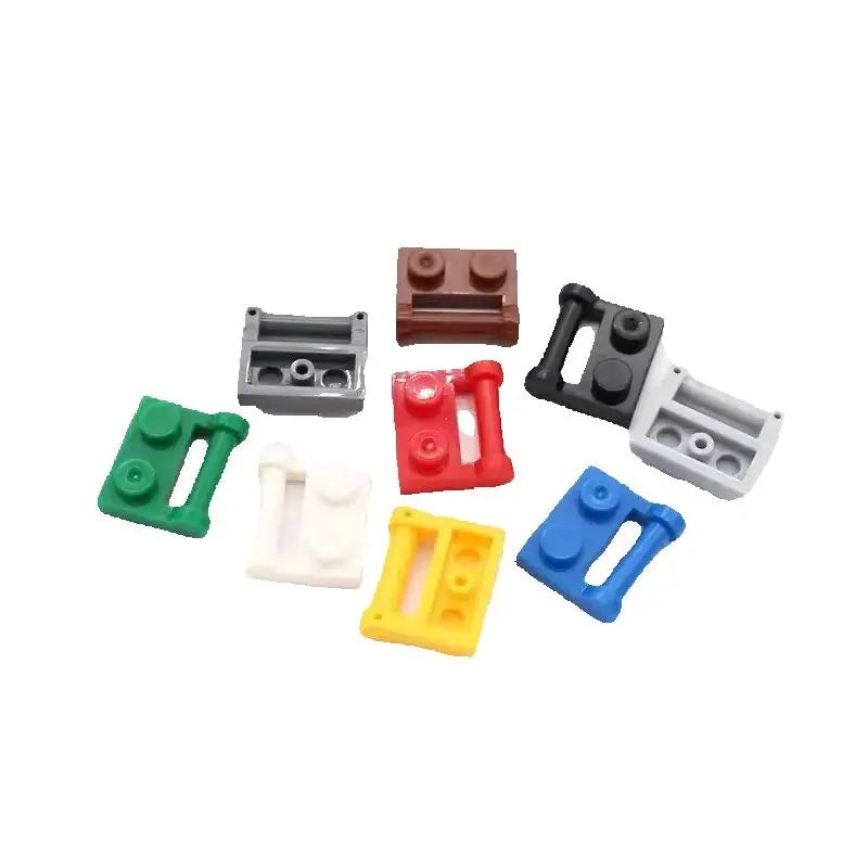 10PCS 1x2 Hinge Brick Parts