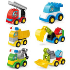 Large Block Construction Vehicle Set – view 2