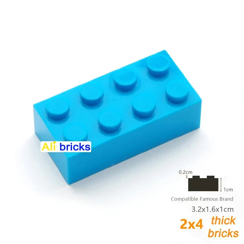 80PCS Classic 2x4 Building Bricks Bulk Set – view 2