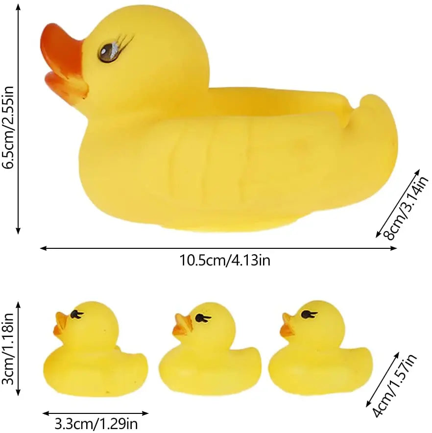 Rubber Duck Family Bath Toy (4PCS) – view 6