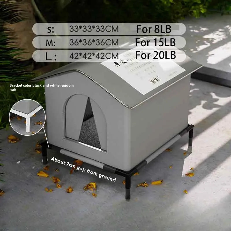 Waterproof Outdoor Cat House – view 6