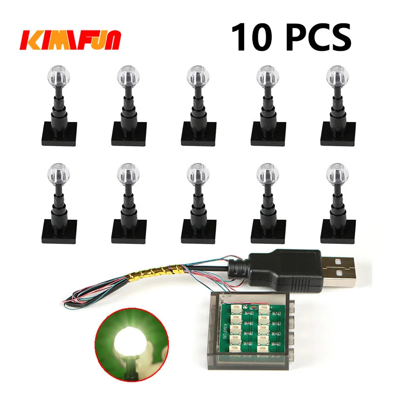 10PCS RGB LED Brick Lights (USB) – view 39