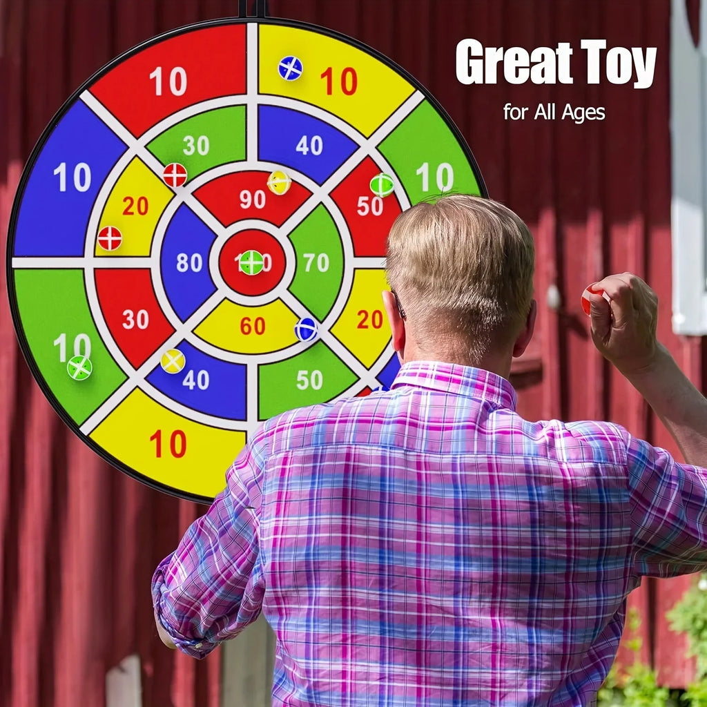 Kids Sticky Ball Dart Board Game (29") – view 6