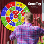 Kids Sticky Ball Dart Board Game (29") – view 6