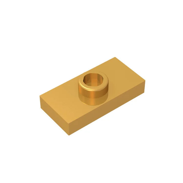 10PCS 1x2 Jumper Plates with Center Stud – view 8