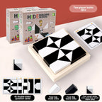 Geometric Block Puzzle with Storage Tray – view 7