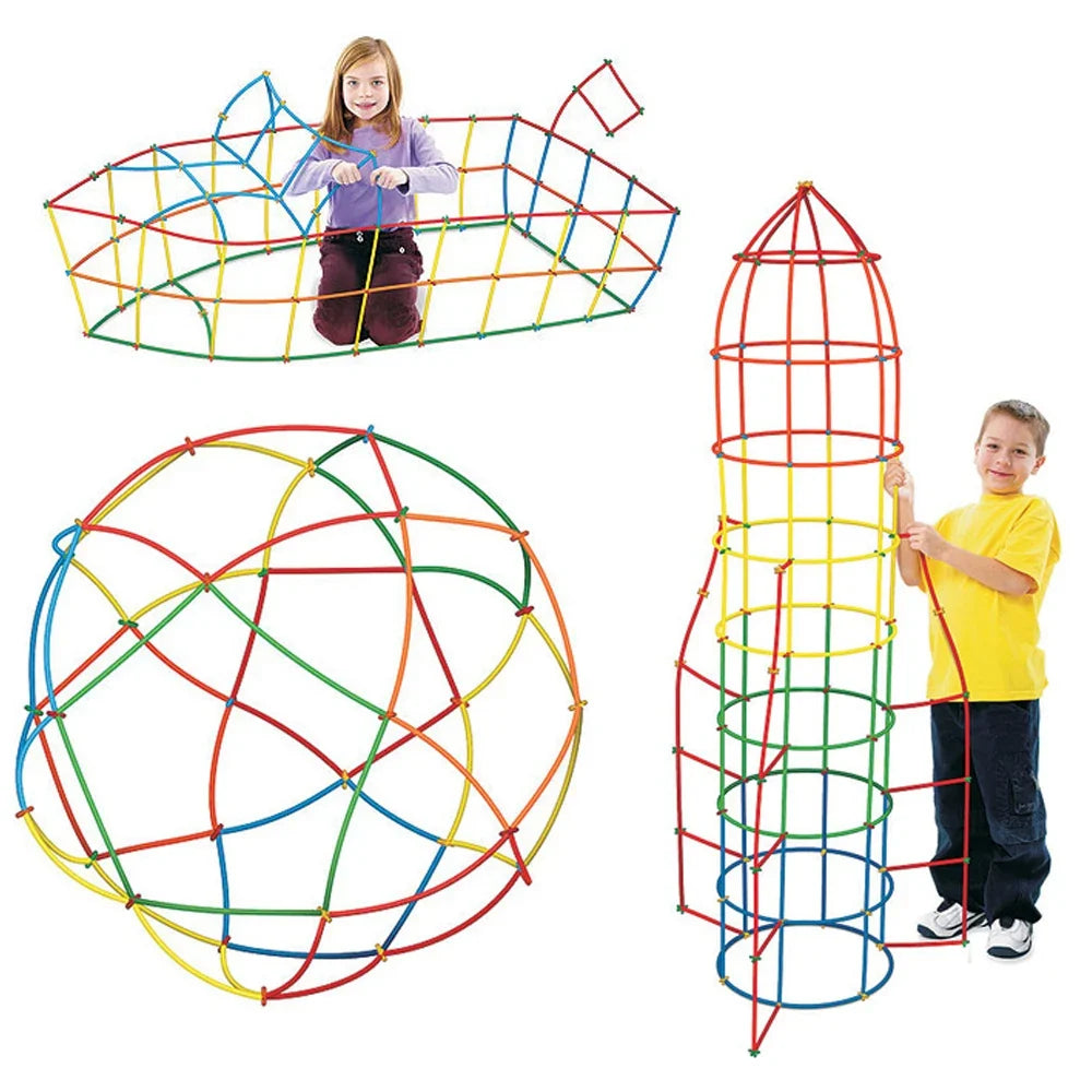 Montessori Interlocking Building Blocks
