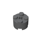 10PCS 2x2 Round Plates with Axle Hole – view 2