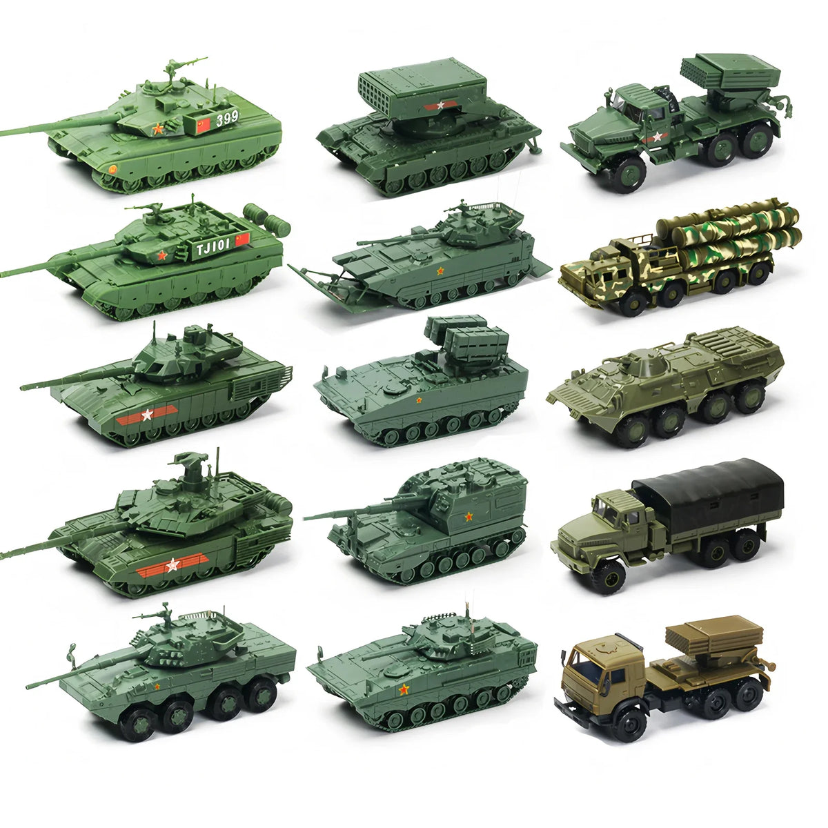 1:72 Military Vehicle Model Kits