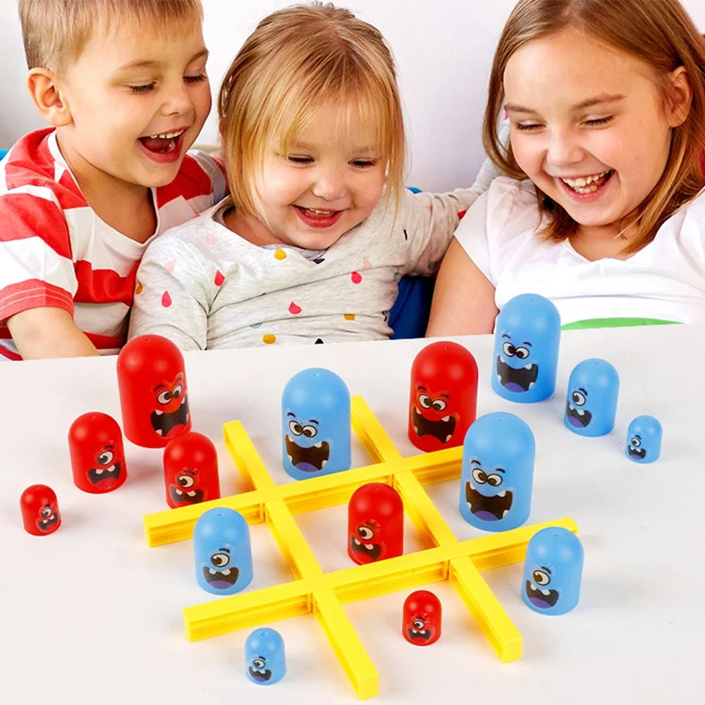 Big Eat Small Tic Tac Toe Strategy Game