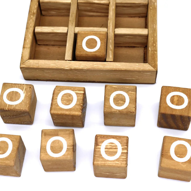 Wooden Tic Tac Toe XO Game – view 3