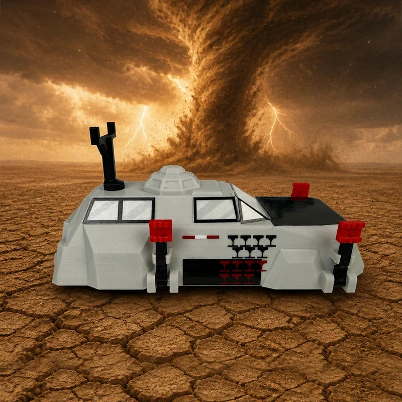 3D Printed Tornado Intercept Vehicle Model – view 7