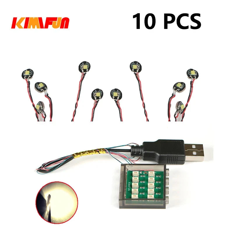 10PCS RGB LED Brick Lights (USB) – view 19