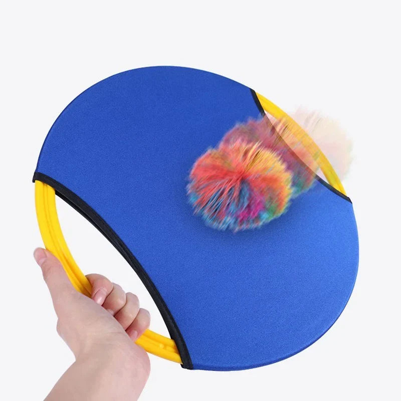 Elastic Disc Paddle Throwing Game – view 2