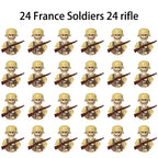 24PCS WWII Army Brick Figures – view 35