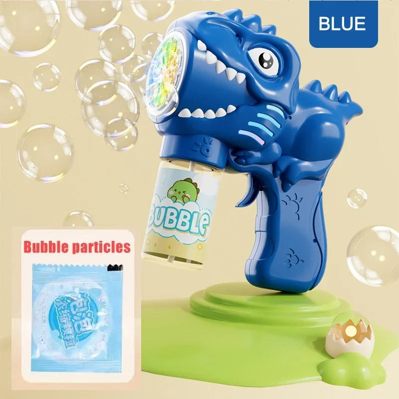 Electric Dinosaur Bubble Gun with Light – view 9