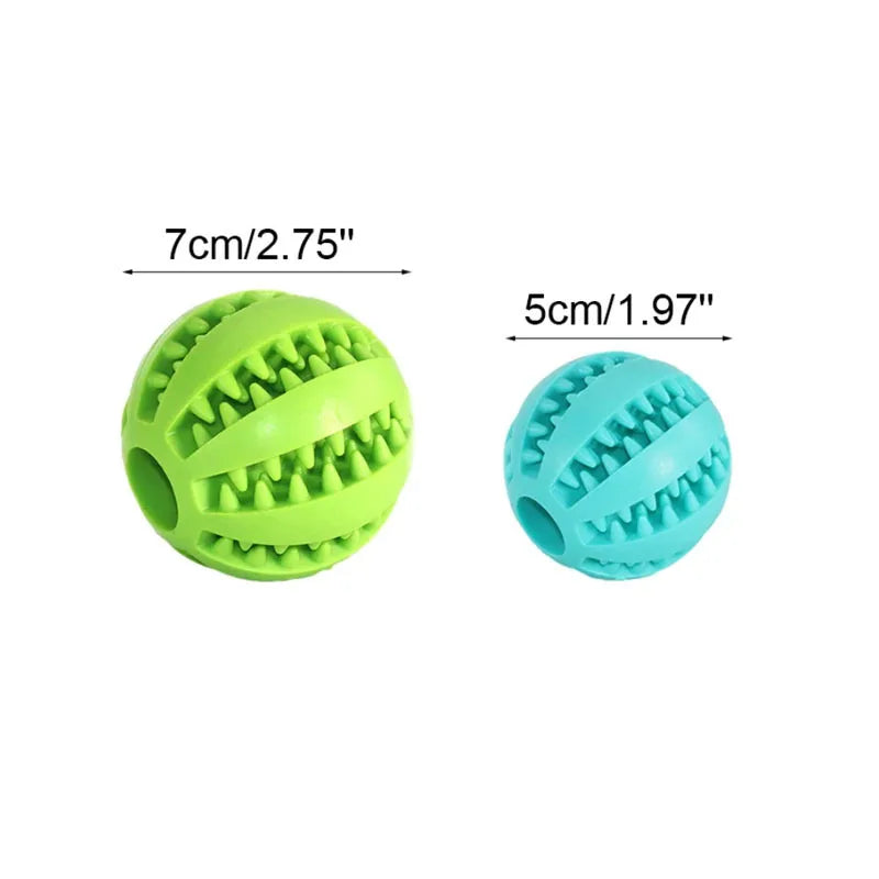 Rubber Treat Ball Dog Toy – view 6