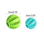 Rubber Treat Ball Dog Toy – view 6