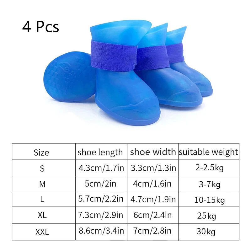 Waterproof Dog Rain Boots – view 2