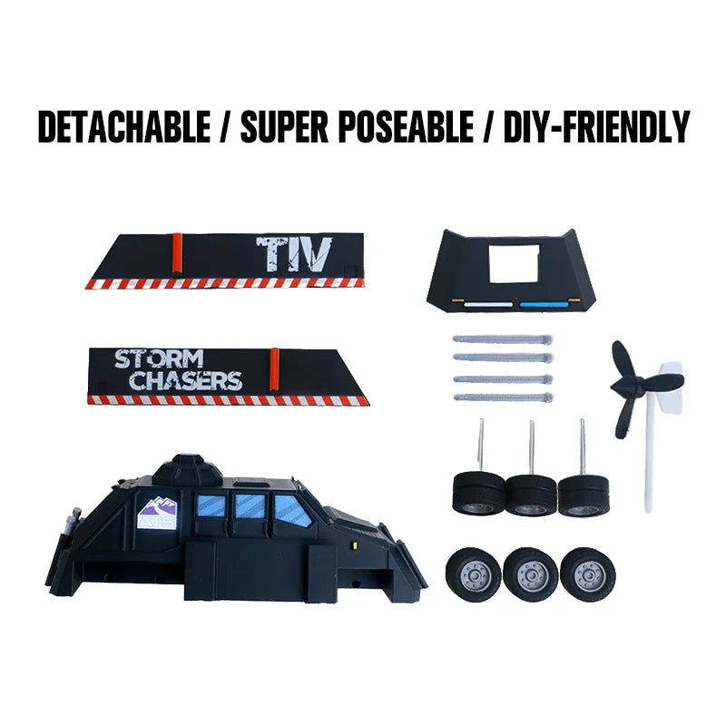 3D Printed Tornado Intercept Vehicle Model – view 2