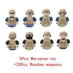 Special Forces Brick Figure & Vehicle Set – view 48