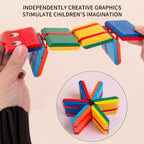 Wooden Flipping Color Illusion Blocks – view 4