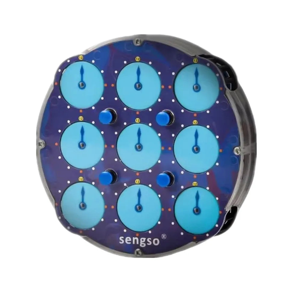 Magnetic Magic Clock Puzzle