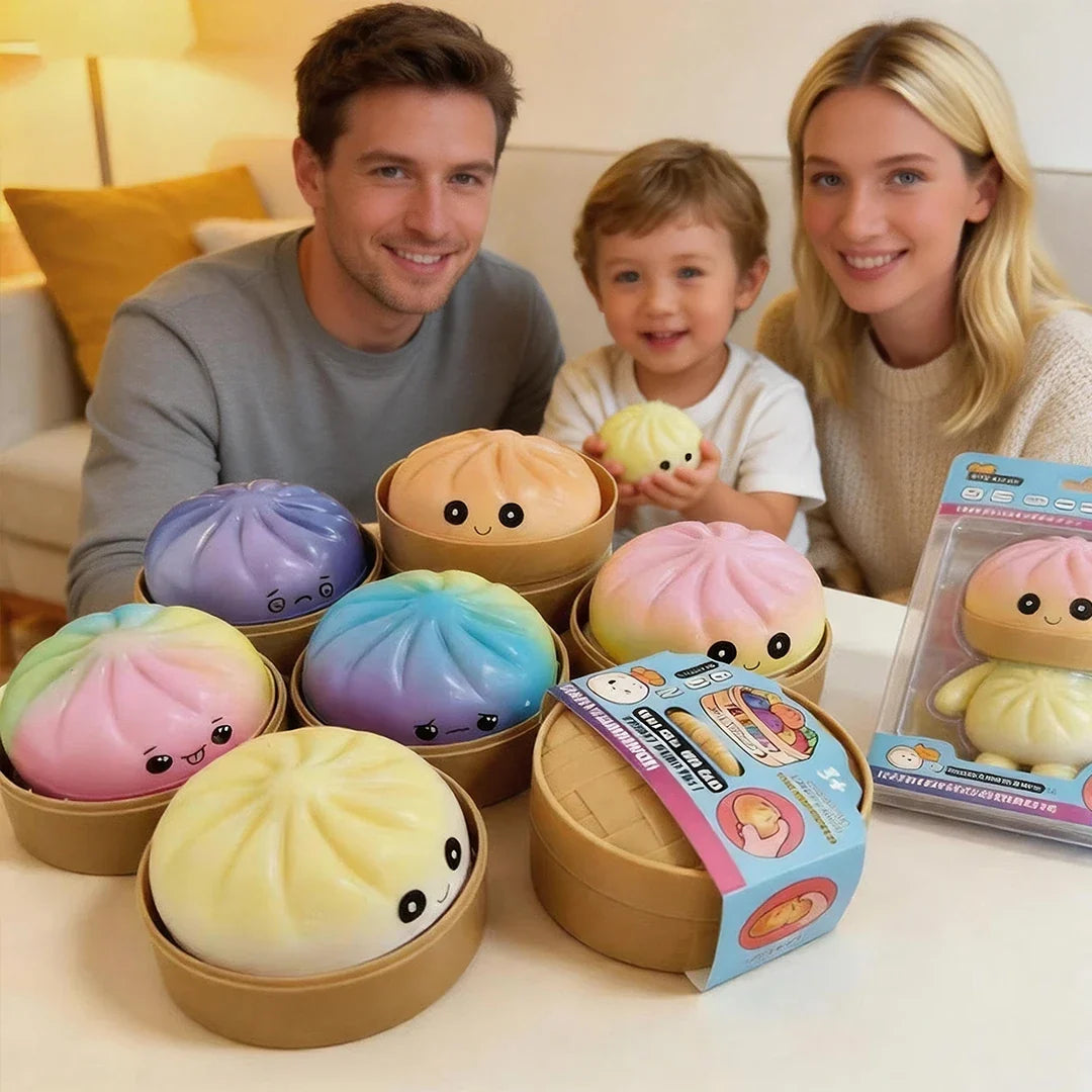 Slow Rising Dumpling Squishy Toy – view 3